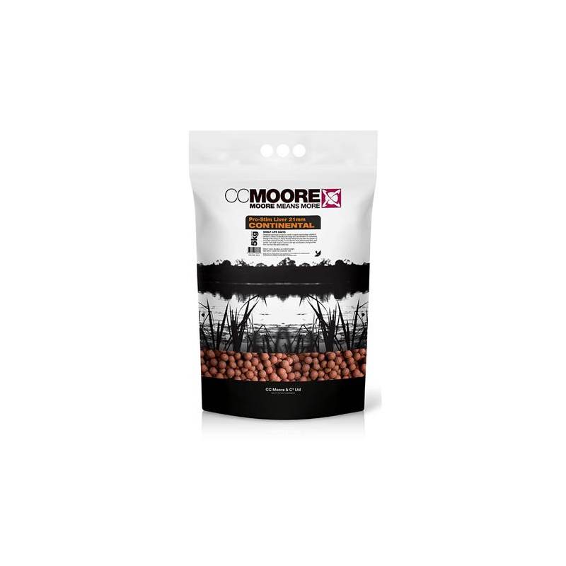 Bouillettes Pro-Stim Liver Continental 20mm 5kg CCMoore Carpe | CarpeConnect