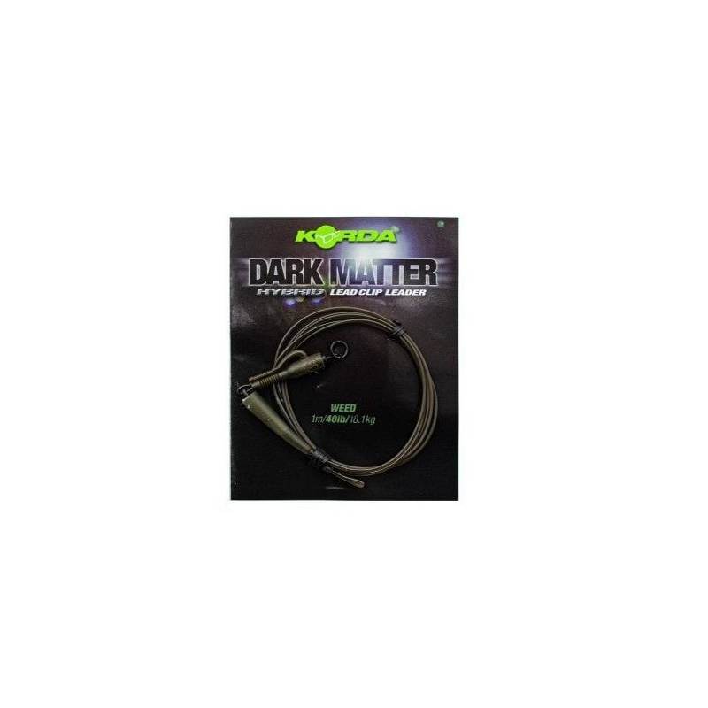 Korda Dark Matter Leader Hybrid Clip Weedy Green