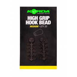 Korda High Grip Hook Bead Medium – Perles Haute Adhérence 20 pcs | CarpeConnect