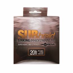KORDA SUB BRAID 20LB/9.09KG/0.34MM/1200M
