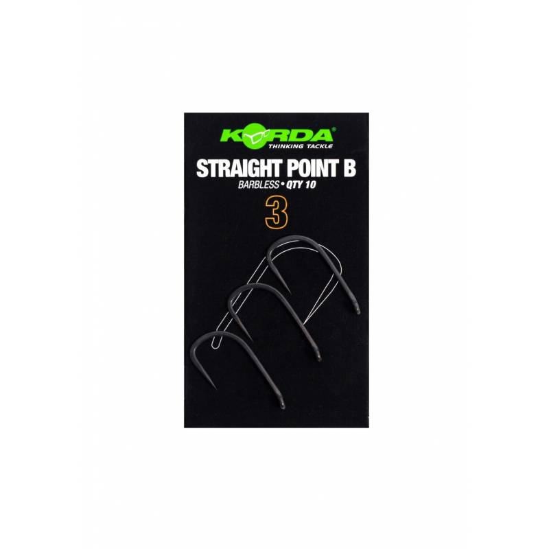 Korda Straight Point Barbless Taille 3