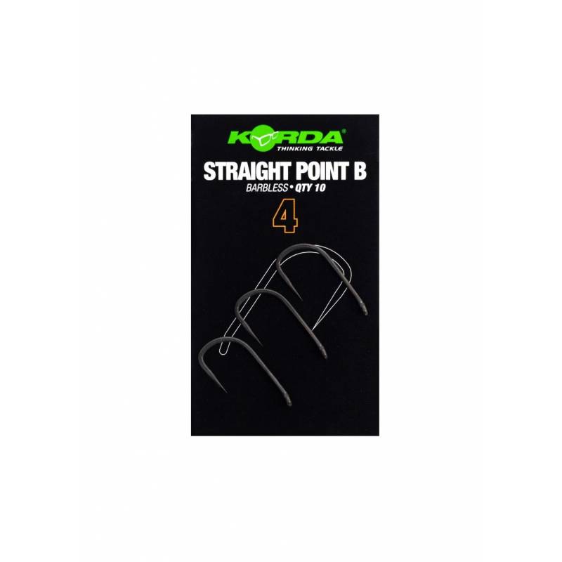 Korda Straight Point Barbless Taille 4