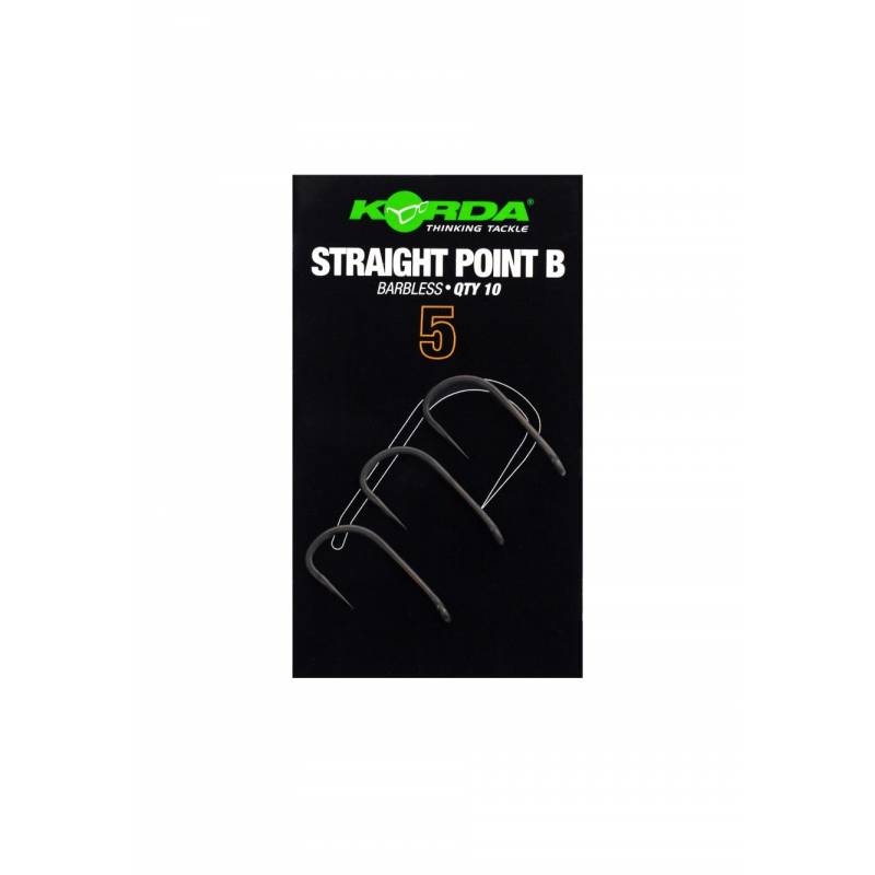 Korda Straight Point Barbless Taille 5