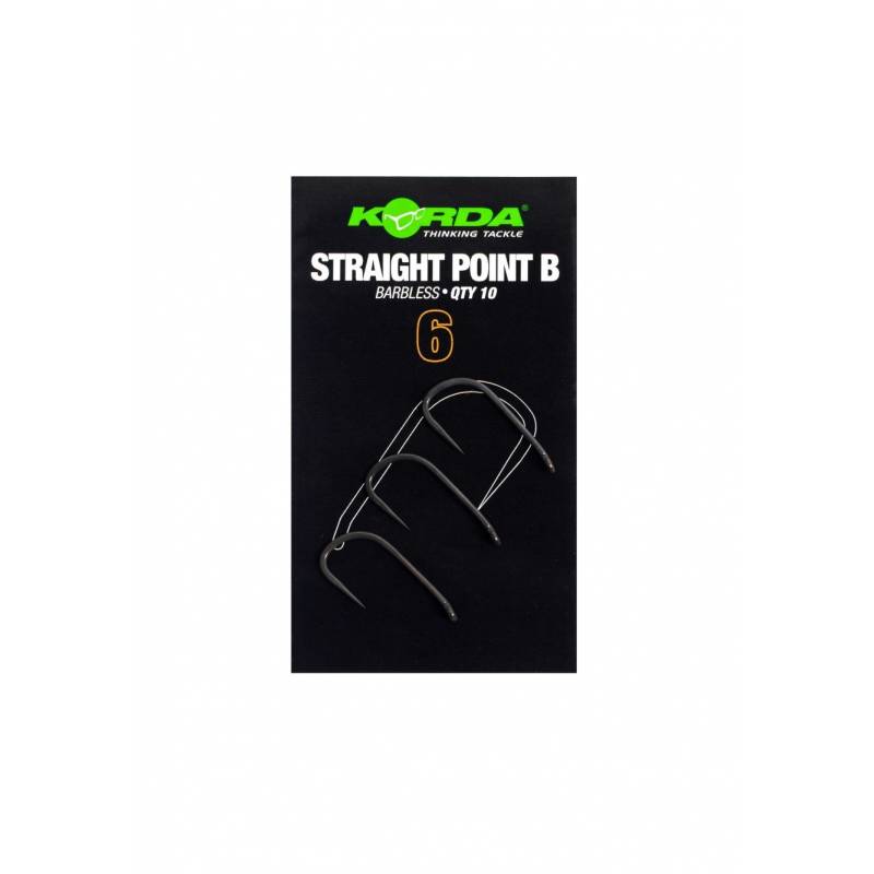 Korda Straight Point Barbless Taille 6