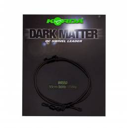 Korda Dark Matter Leader QC Swivel Weed 30lb 30cm
