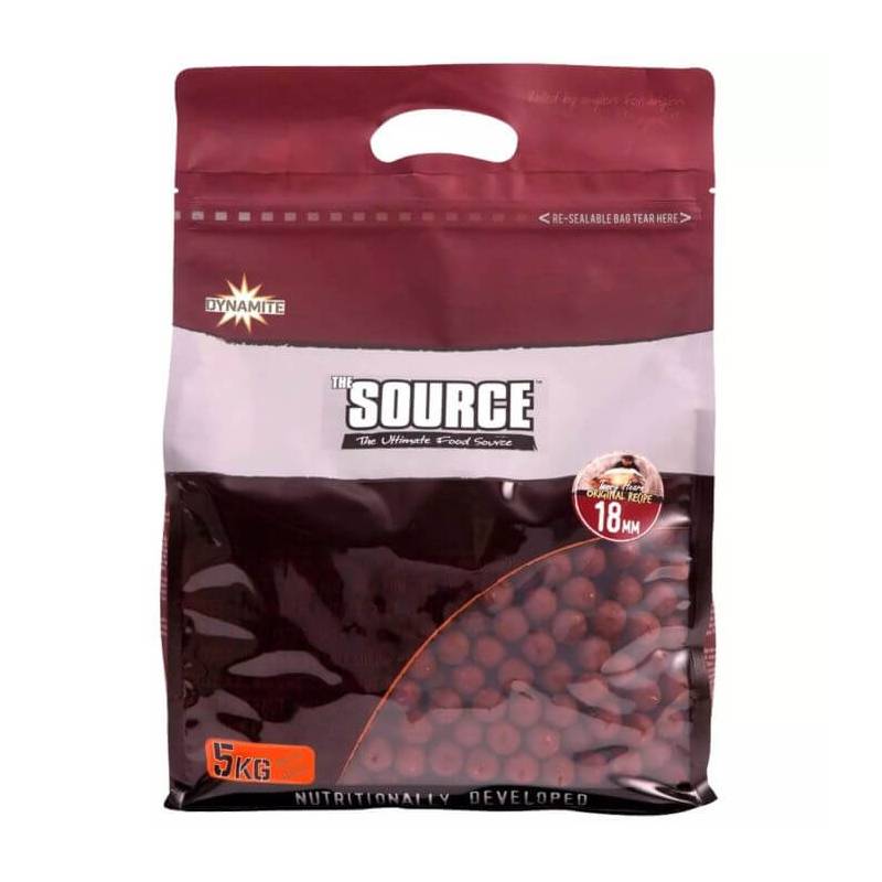 Dynamite Baits The Source 18mm 5kg – Bouillettes Carpe Hautes Performances