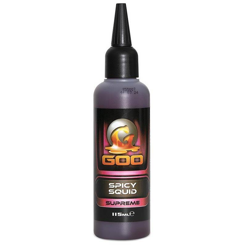 Kiana Carp Goo Spicy Squid Supreme 115ml attractant carpe puissant