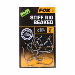 Fox Edges Stiff Rig Beaked Micro Barbed T6