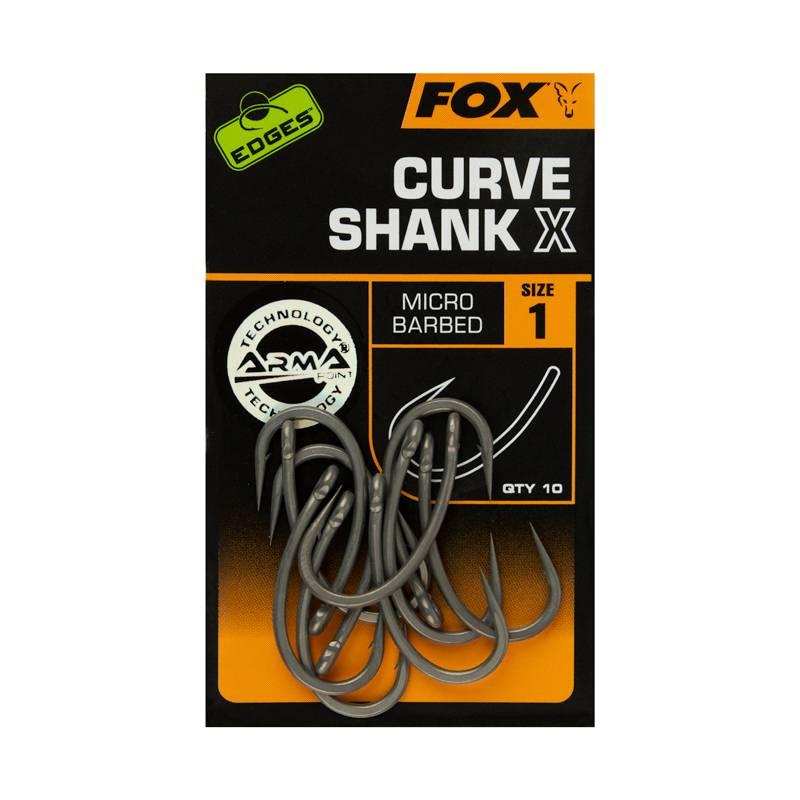 Fox Edges Curve Shank X Micro Barbed T1