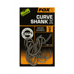 Fox Edges Curve Shank X Micro Barbed T2