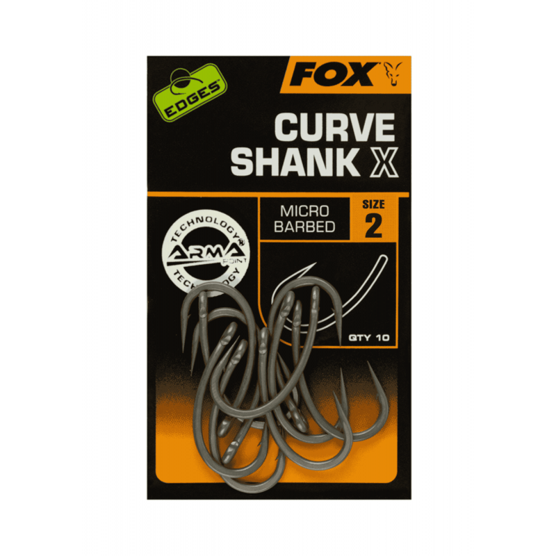 Fox Edges Curve Shank X Micro Barbed T2