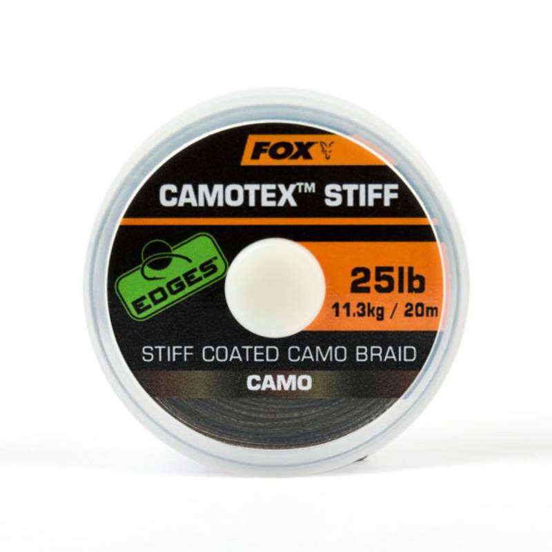 Fox Camotex Stiff Coated Camo Braid 25lbs 20m
