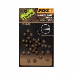 Fox Camo Tapered Bore Beads 4mm x30