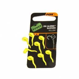 Fox Edges Zig Aligna Sleeves Yellow x8