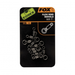 Fox Edges™ Flexi Ring Swivels - Size 7