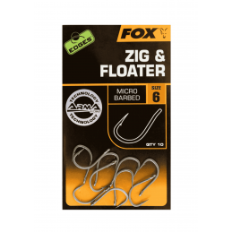 Fox Edges Zig & Floater Micro Barbed T6