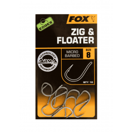 Fox Edges Zig & Floater Micro Barbed T8