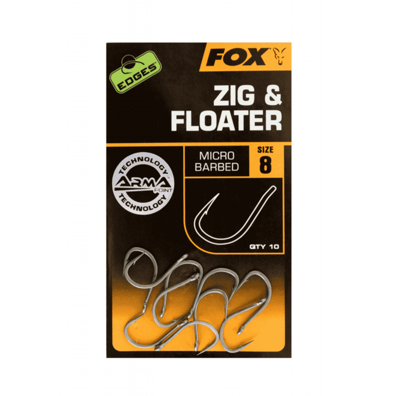 Fox Edges Zig & Floater Micro Barbed T8