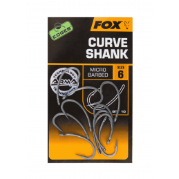 Fox Edges Curve Shank Micro Barbed T6