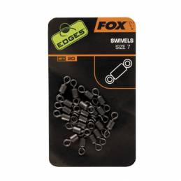 Fox Edges™ Swivels - Size 7 x 20pcs