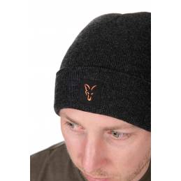 FOX COLLECTION BEANIE BLACK ORANGE