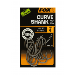Fox Edges Curve Shank X Micro Barbed T4