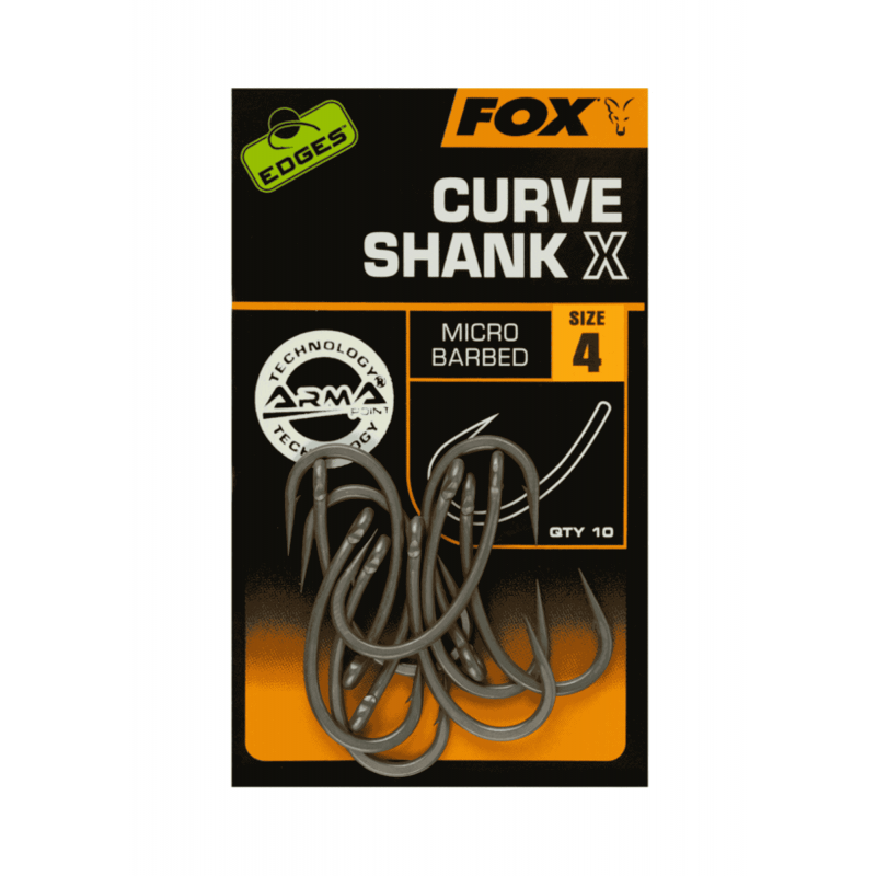 Fox Edges Curve Shank X Micro Barbed T4