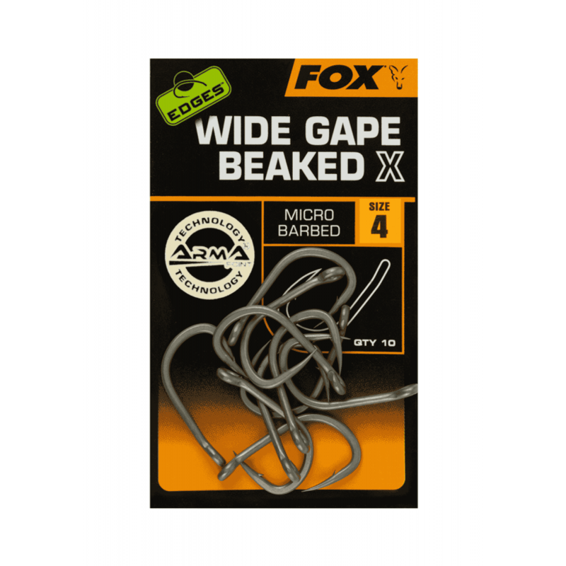 Fox Edges Wide Gape Beaked X Micro Barbed T4