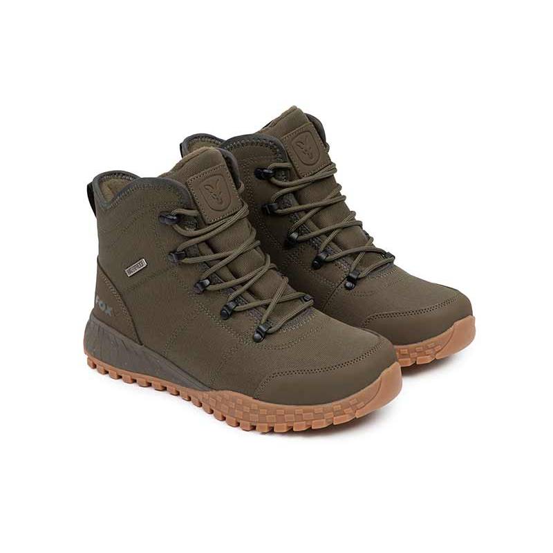 Fox Khaki V2 Boot taille 46 – Botte imperméable carpe kaki | CarpeConnect.com