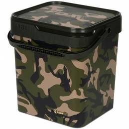 FOX Camo Bucket 18L – Seau d’amorçage carpe grande capacité | CarpeConnect