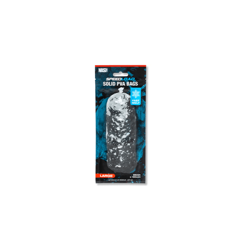 NASH Speedload Solid PVA Bag Large Fast Melt – Sachet PVA Solide Rapide – CarpeConnect