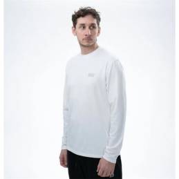 Nash Make It Happen Sunset Long Sleeve T Shirt Écru S – T-shirt manches longues pêche