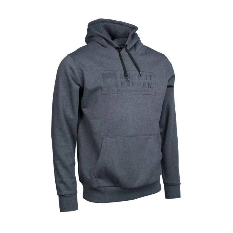 Nash Make It Happen Coordinates Hoodie Grey Marl XXXL – Hoodie chaud pêche et outdoor