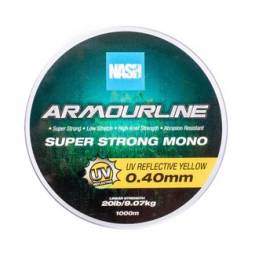 Nash Armourline Super Strong Mono UV Yellow 20lb 1000m – Fil Carpe | CarpeConnect