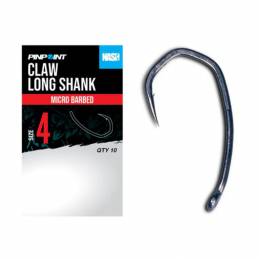 Nash Claw Long Shank Size 4 Micro Barbed