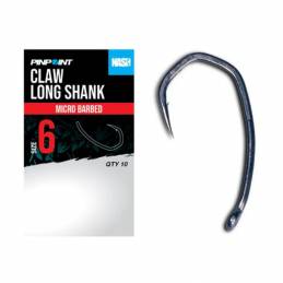 Nash Claw Long Shank Size 6 Micro Barbed