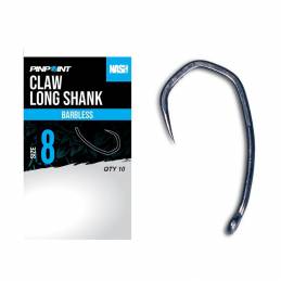 Nash Claw Long Shank Size 8 Barbless