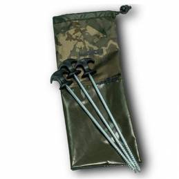 Nash Titan Bivvy Pegs 30 cm – Sardines Bivvy Carpe x10 | CarpeConnect