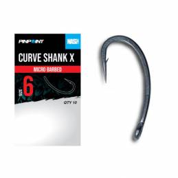 Nash Curve Shank X Size 6 Micro Barbed