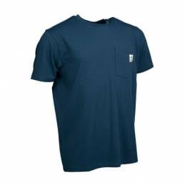 Nash Make It Happen Badge Pocket T Shirt Navy Blue M | CarpeConnect