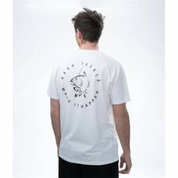 Nash Make It Happen Carp Logo T Shirt Ecru M – T-shirt pêche carpe | CarpeConnect