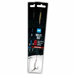 Nash Multi Rig Size 8 Barbless montage carpe prêt à l’emploi | CarpeConnect