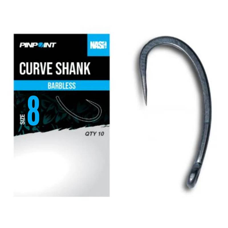Nash Curve Shank Size 8 Barbless