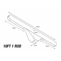 Nash Scope OPS Soft Protect 10ft 1 Rod Skin Housse protection canne carpe