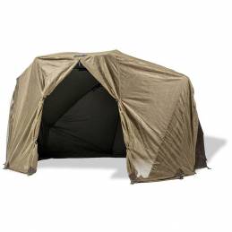 Nash Scope OPS Recon Brolly, brolly carpe, abri carpiste, toile Aquasense 10 000 mm, léger et résistant
