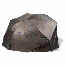 Nash Scope OPS Recon Brolly, brolly carpe, abri carpiste, toile Aquasense 10 000 mm, léger et résistant
