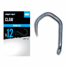 Nash Claw Hameçon Barbless Size 12 | CarpeConnect