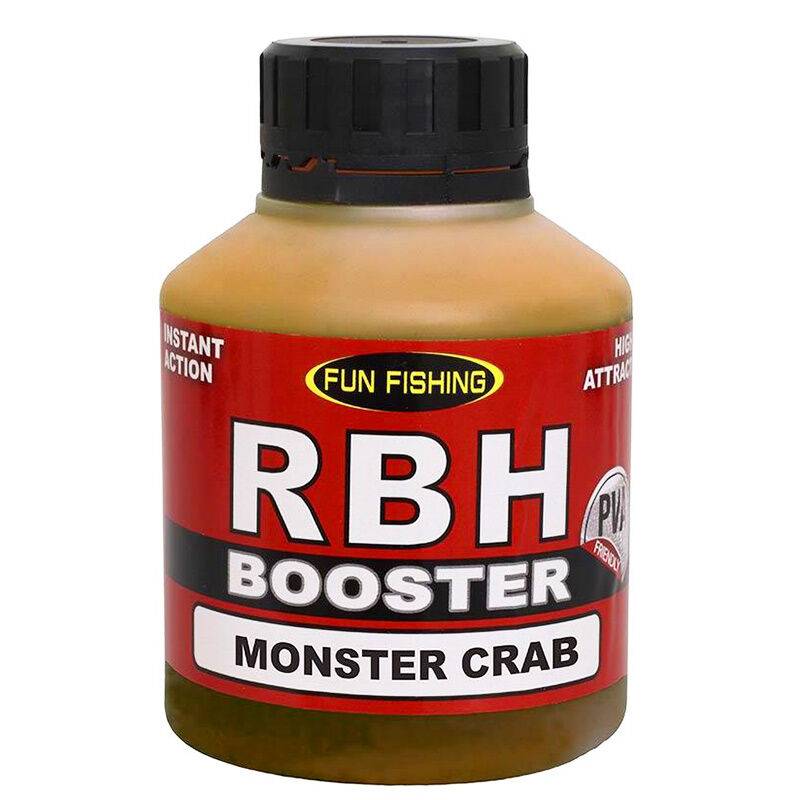 Fun Fishing RBH Booster Monster Crab 250ml Attractant Carpe PVA