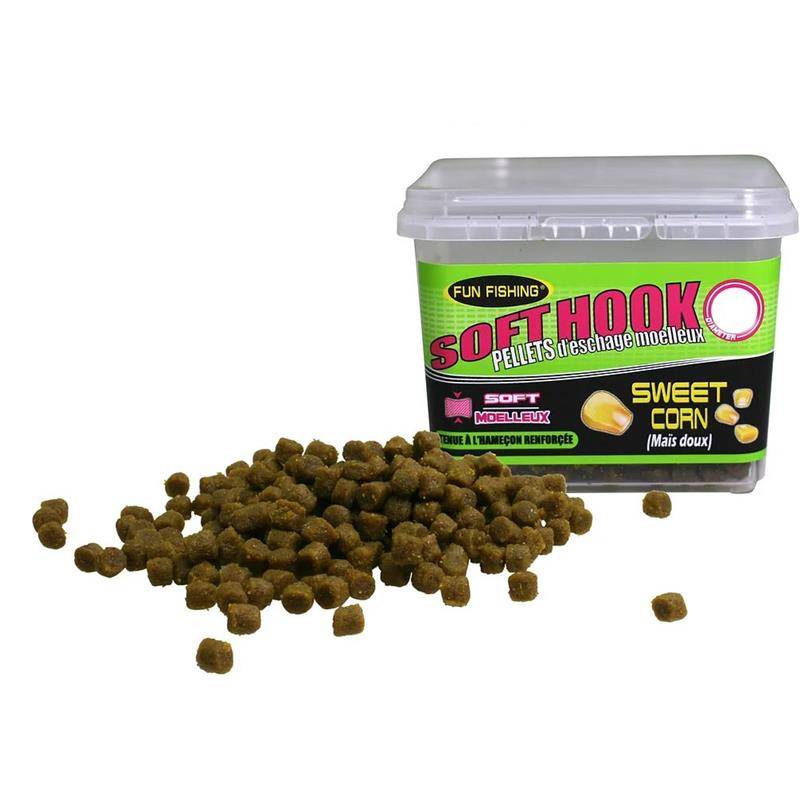 FUN FISHING Soft Hooks Pellets Sweet Corn 110 g 9 mm – www.CarpeConnect.com