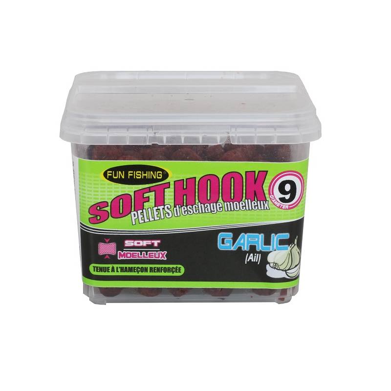 FUN FISHING Soft Hooks Pellets Garlic Ail 110 g 9 mm – www.CarpeConnect.com